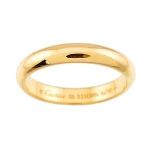 CARTIER 18k Gold 1895 Ring #55
